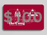 $100 Red Gift Card