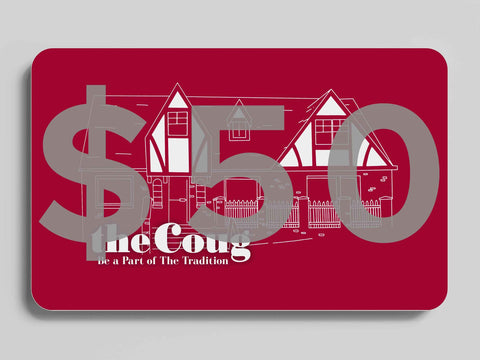 $50 Red Gift Card